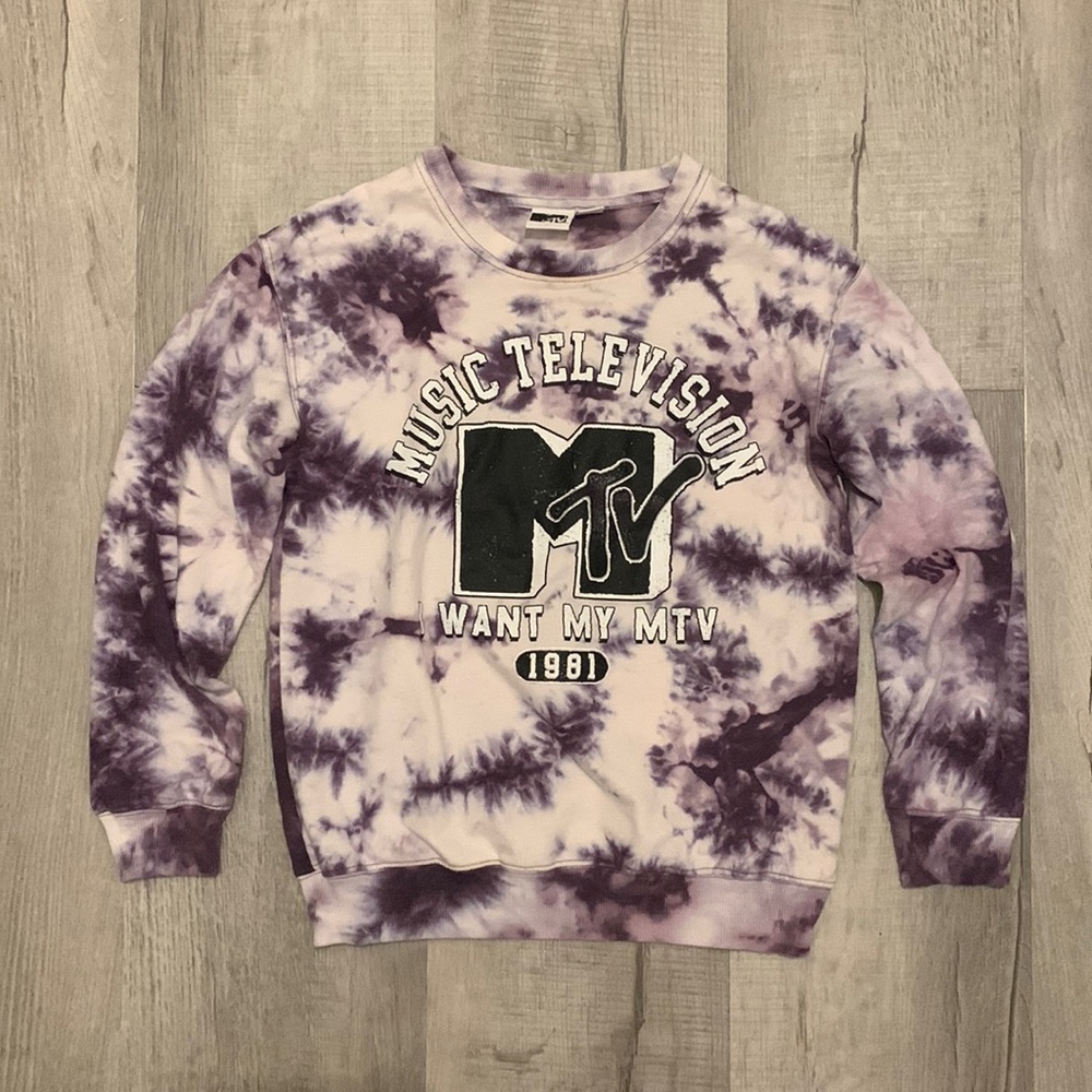 MTV Tie-Dye Sweater